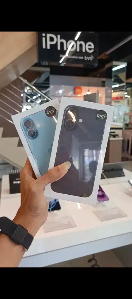 Diskon iPhone 16 Plus 256GB Cicil0% Free Adaptor 20W New Garansi Resmi