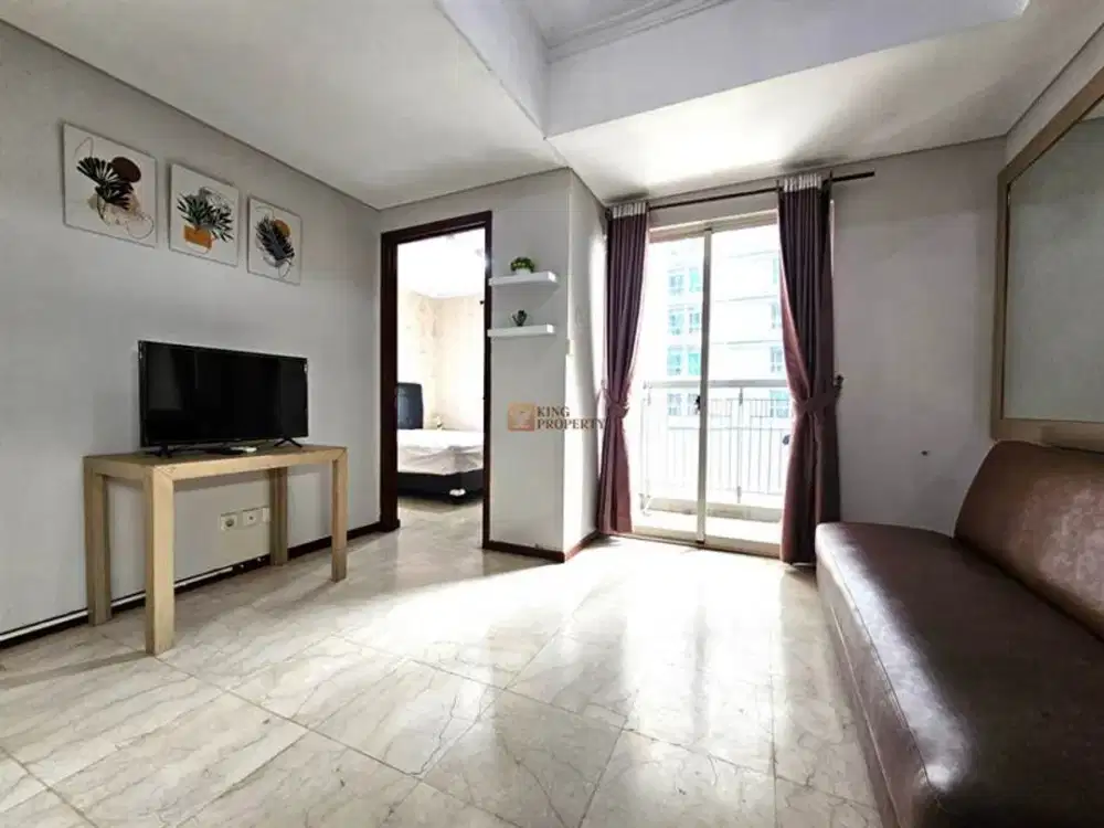 Disewa 1Br Royal Mediterania Garden Residences 36M² Furnished Modern Minimalist – City View, Dekat Central Park & Neo Soho