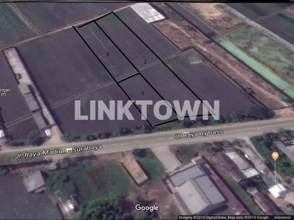 Dijual Cepat Murah Lahan Strategis di Tengah Kota Mojokerto