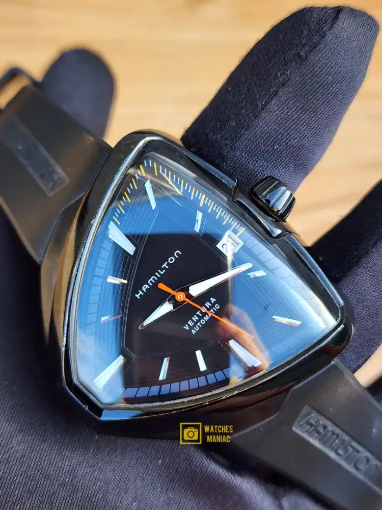 Jam Tangan Original Hamilton Ventura Elvis80 Automatic Swiss Fullset