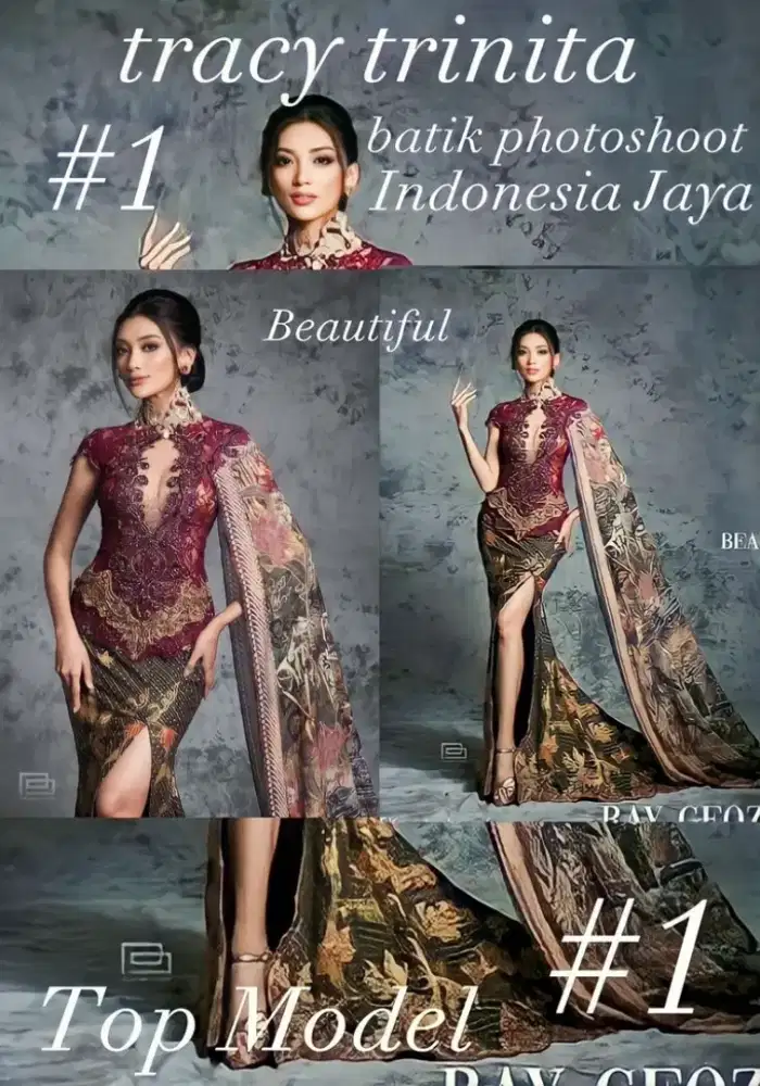 model photoshoot produk batik