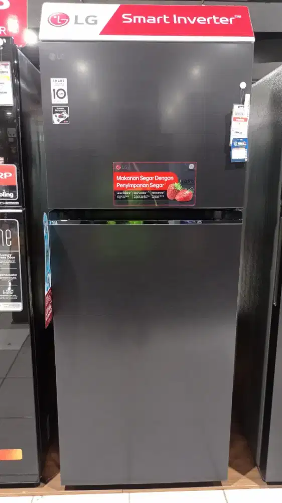 LG REFRIGERATOR 2D 410L, BISA CICILAN PAKAI INDODANA PAYLATER!