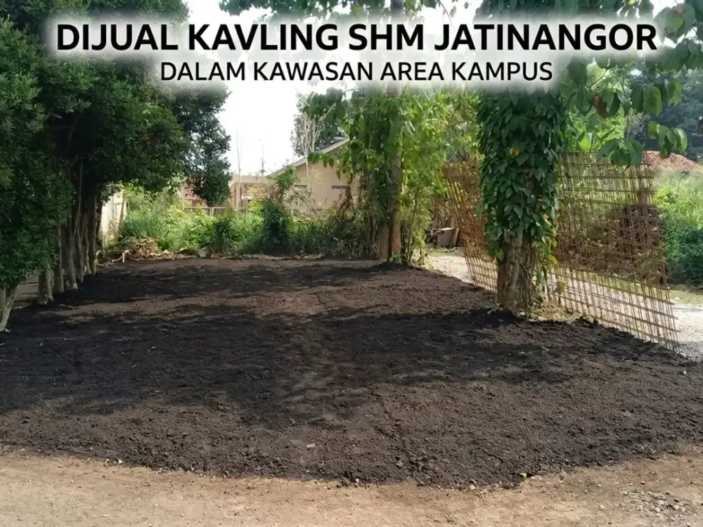 Kavling Siap Bangun di Jatinangor Kawasan Lingkungan Kampus