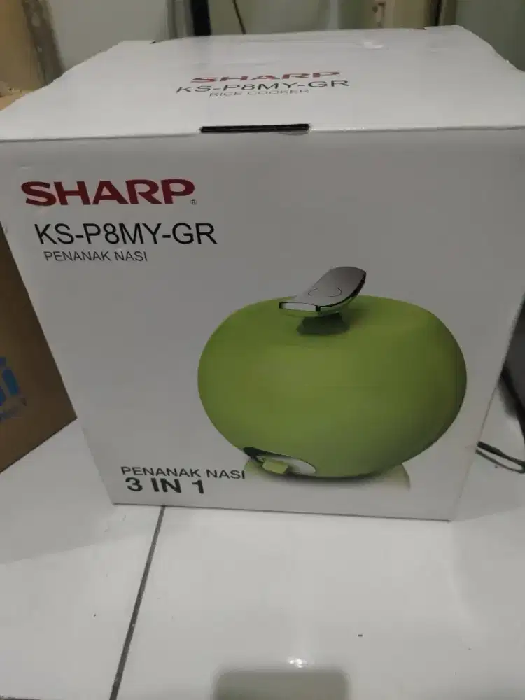 Rice cooker Sharp / penanak nasi Sharp KS-P8MY-GR