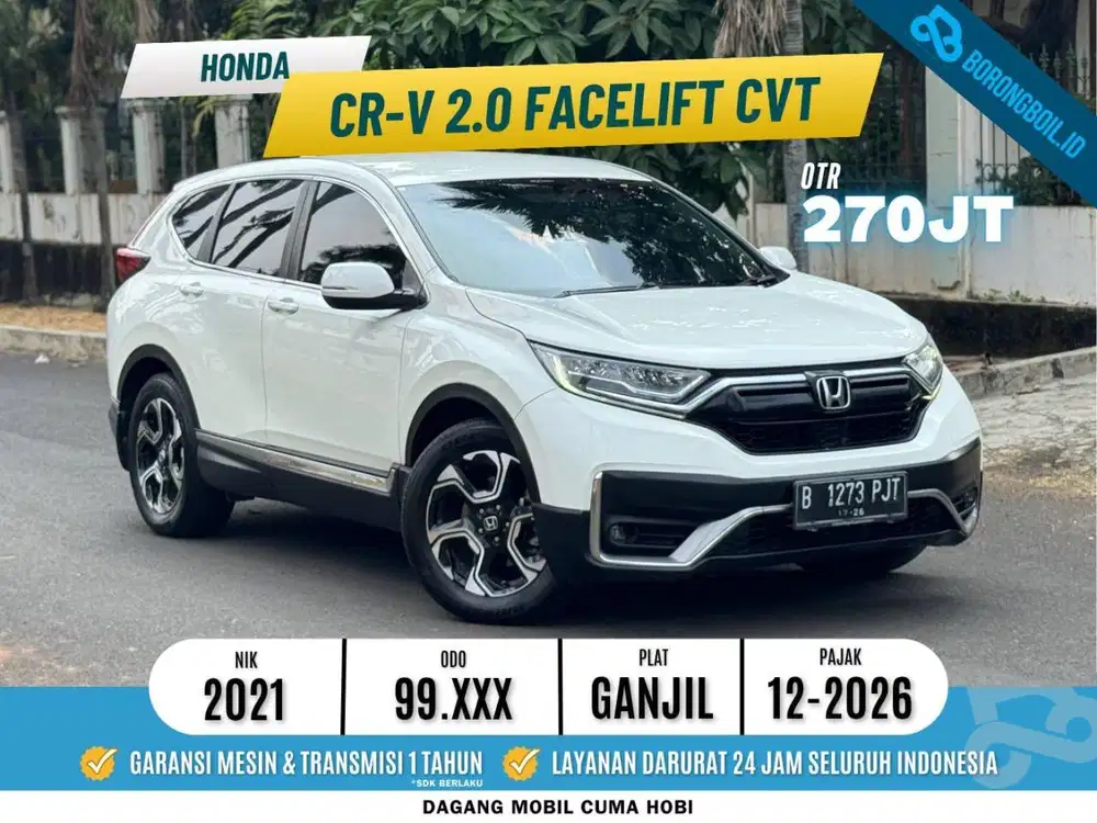 [SIAP PAKAI] Honda All New CRV 2.0 Cvt 2021 Facelift | Tucson | CX-5