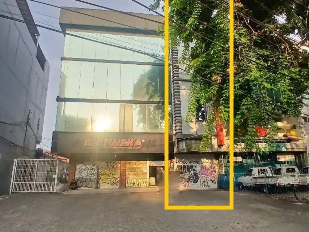 Disewakan Ruko 4 lantai di Gunung Sahari, Jakarta Pusat