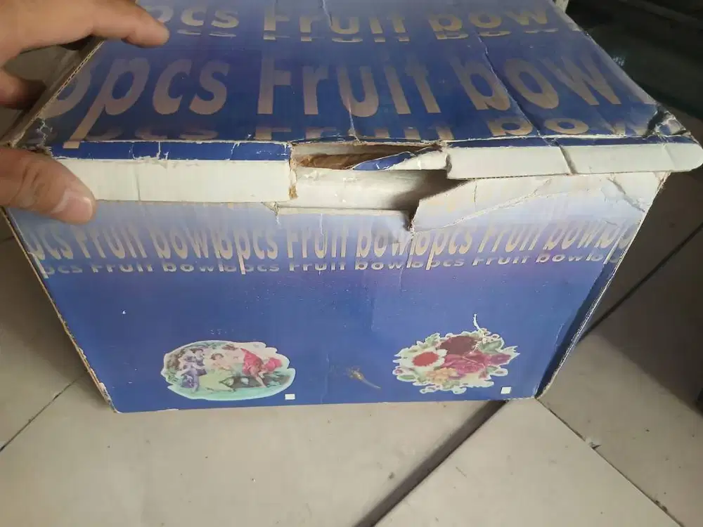 Ceramic Bowl Motif ukuran Besar