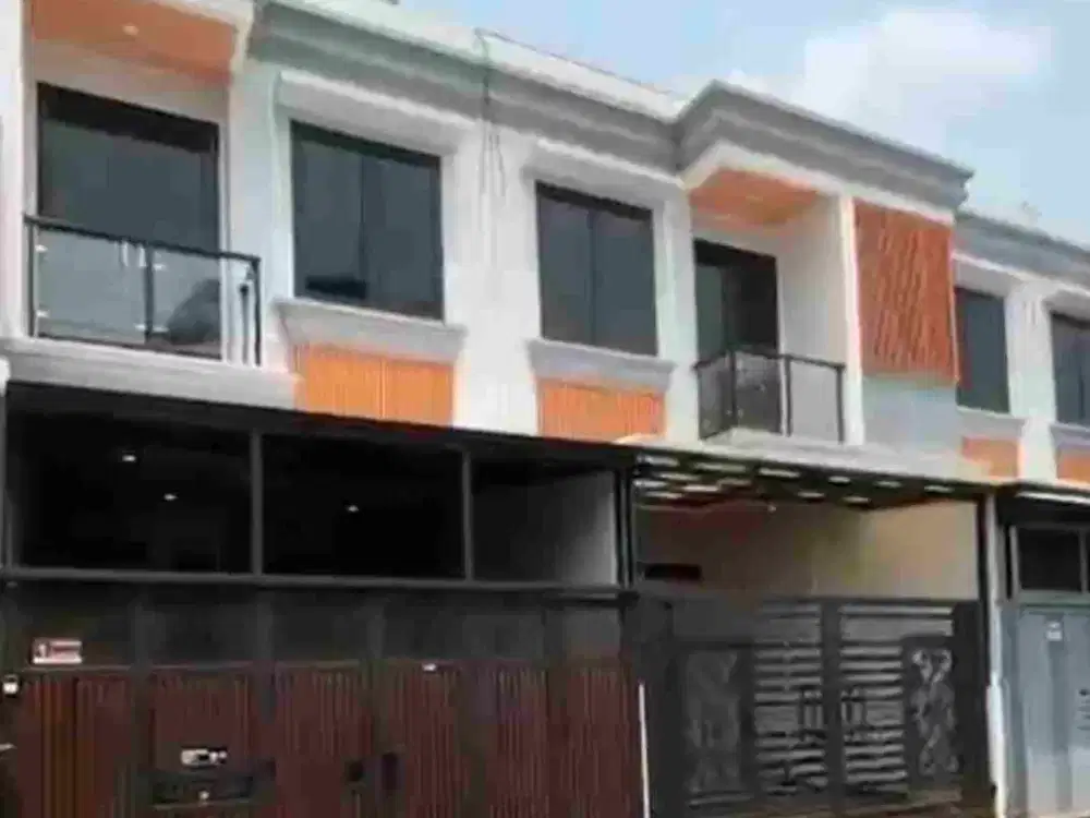 Rumah Modern Baru 2 lantai  carport 2 mobil di Sumur Batu Kemayoran