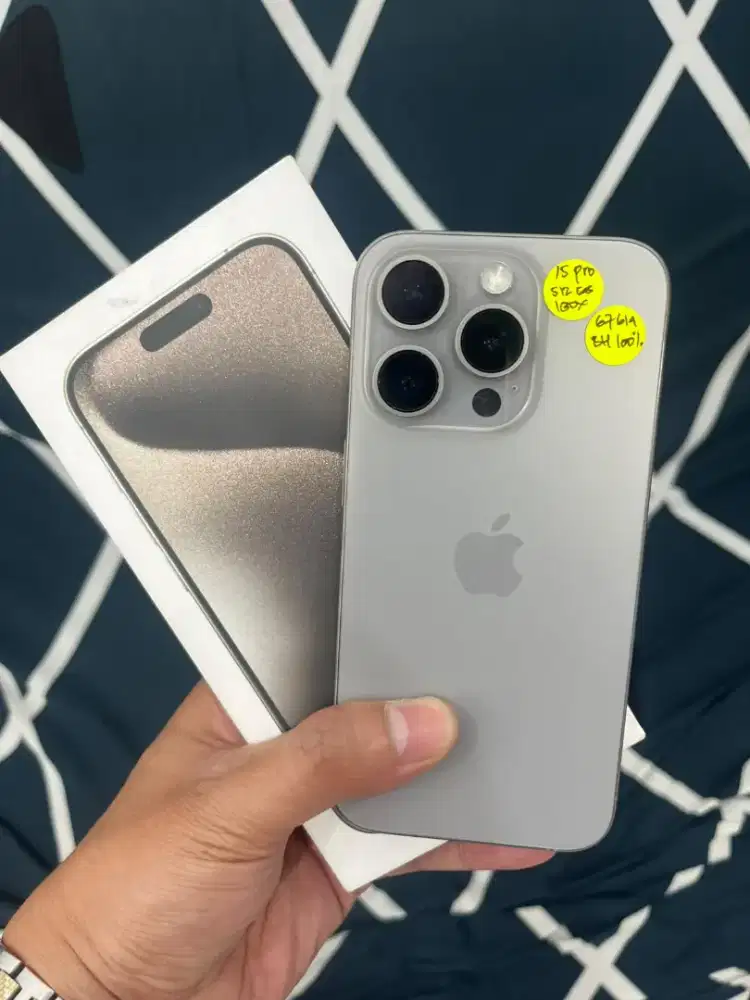 Iphone 15 pro 512gb ibox like new