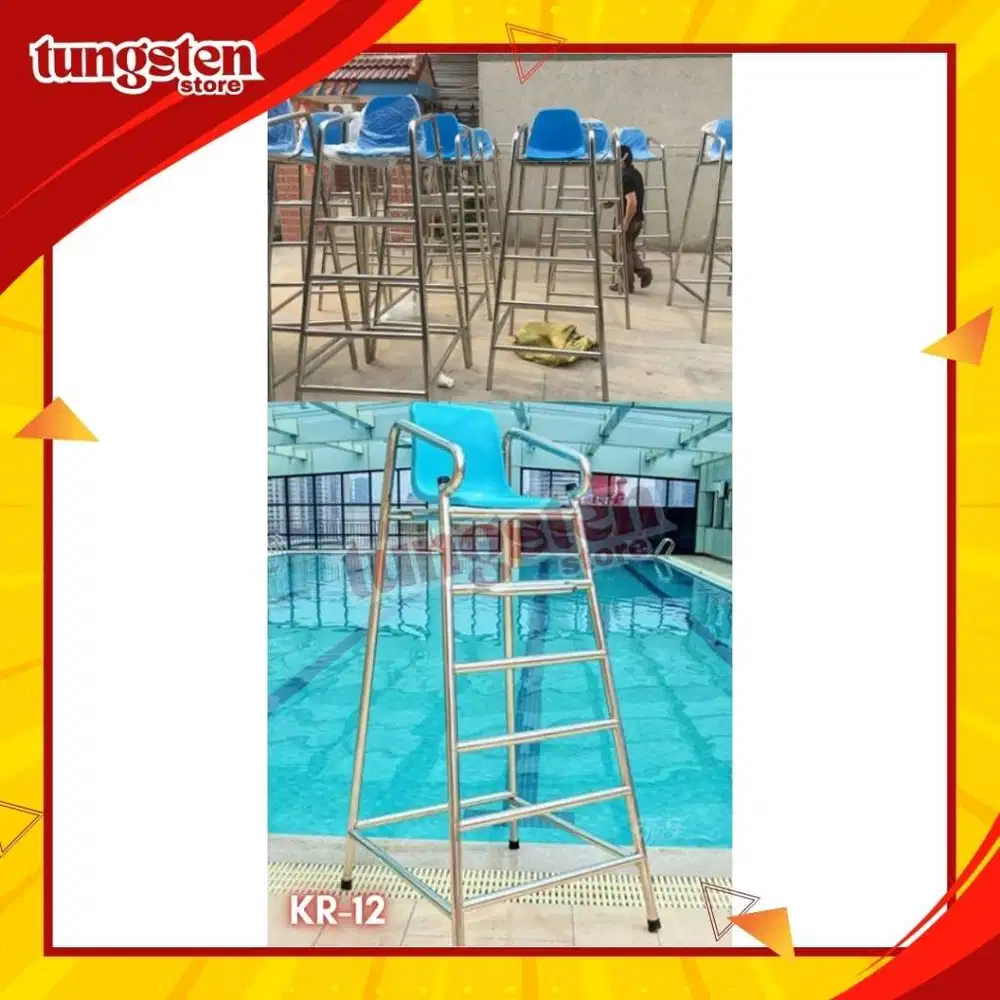 Kursi Penjaga Kolam Renang KR-12 Harga Grosir