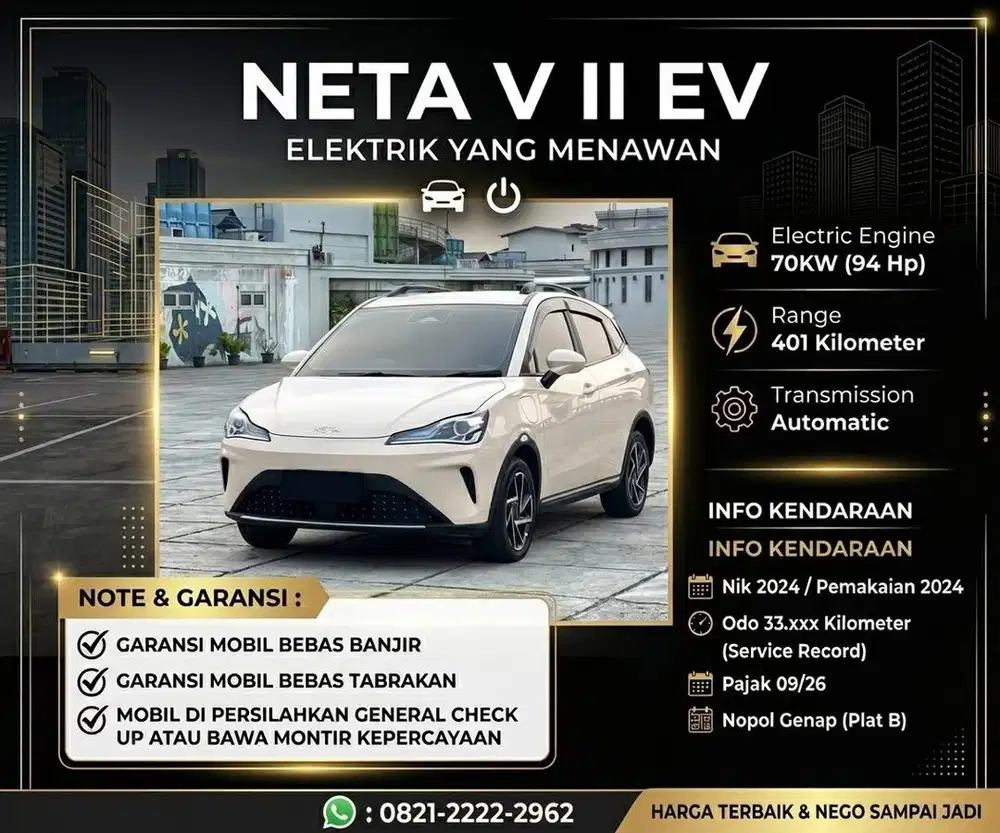 NETA V II EV 2024 / Super Condition