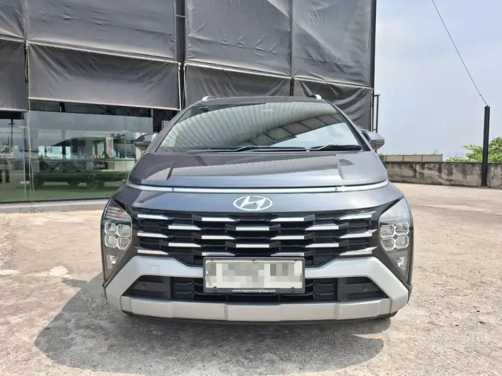 Low km, Hyundai Stargazer X Prime 2024 Abu-abu