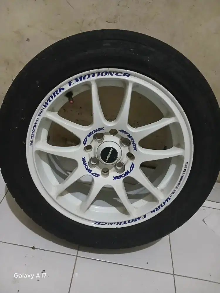 Jual velg + ban 1 set 4 pcs