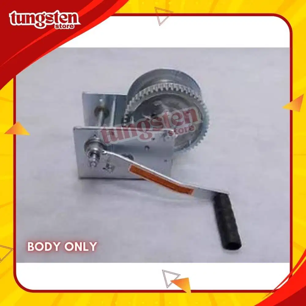 Boat Winch Kapasitas 1200LBS, Hand Winch Body Only, Katrol Manual 540K