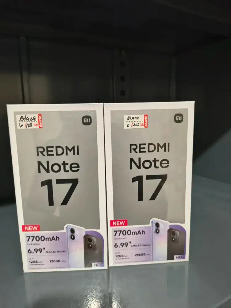 REDMI NOTE 17 Baru Segel Garansi Resmi