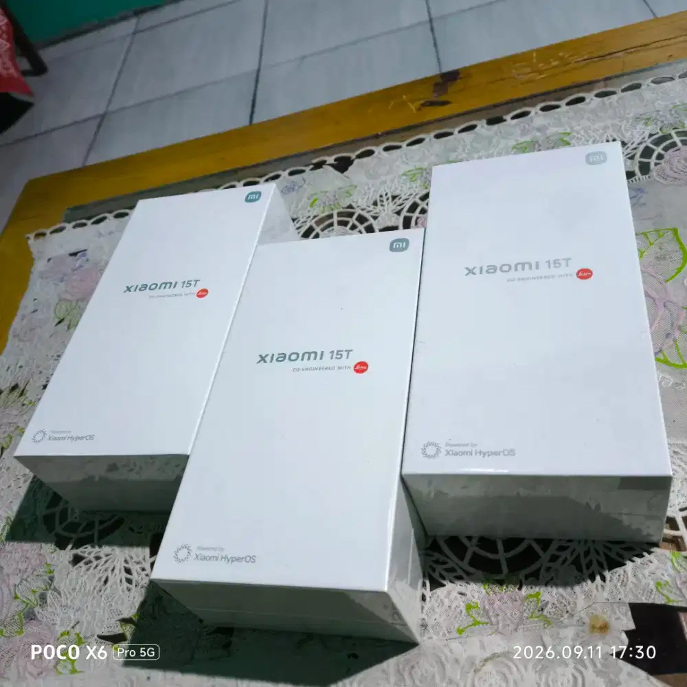 Xiaomi 15T 12/512 baru dan segel murah