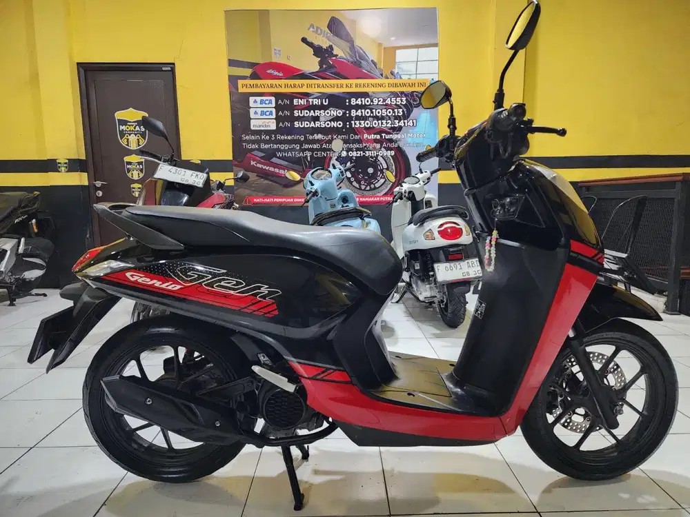 Honda genio 110 cbs km low dp 500 k