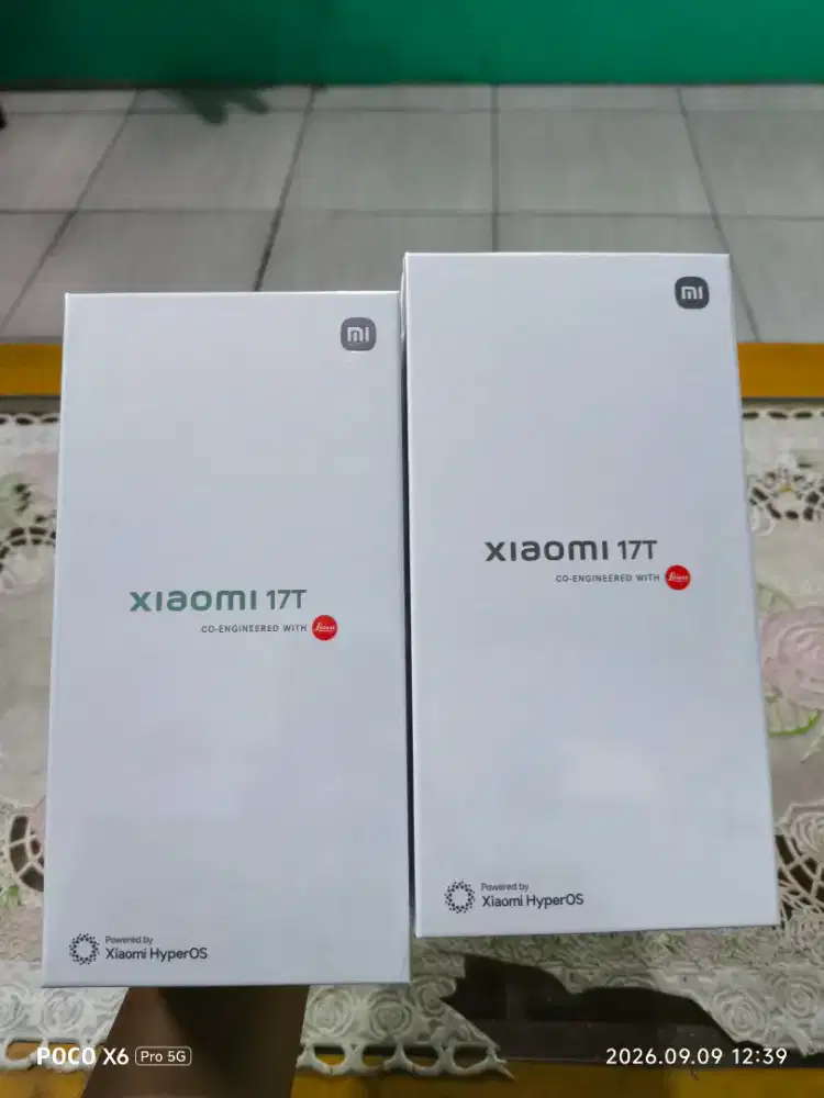 Xiaomi 17T 12/512 baru dan segel murah