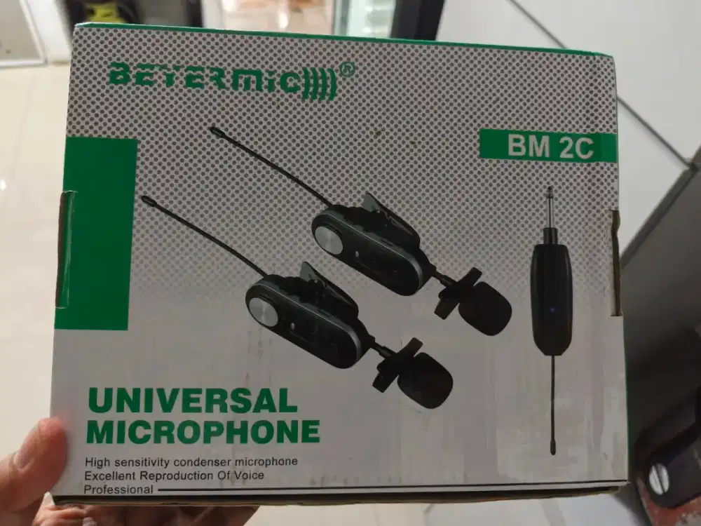 Mic wireless bayermic BM 2C ori
