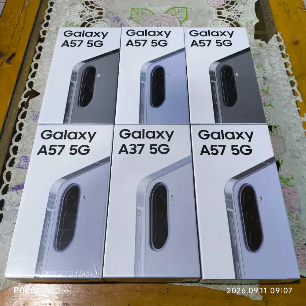 Samsung a57 5G 12/256 8/256 samsung a37 5G 8/256 baru dan segel murah