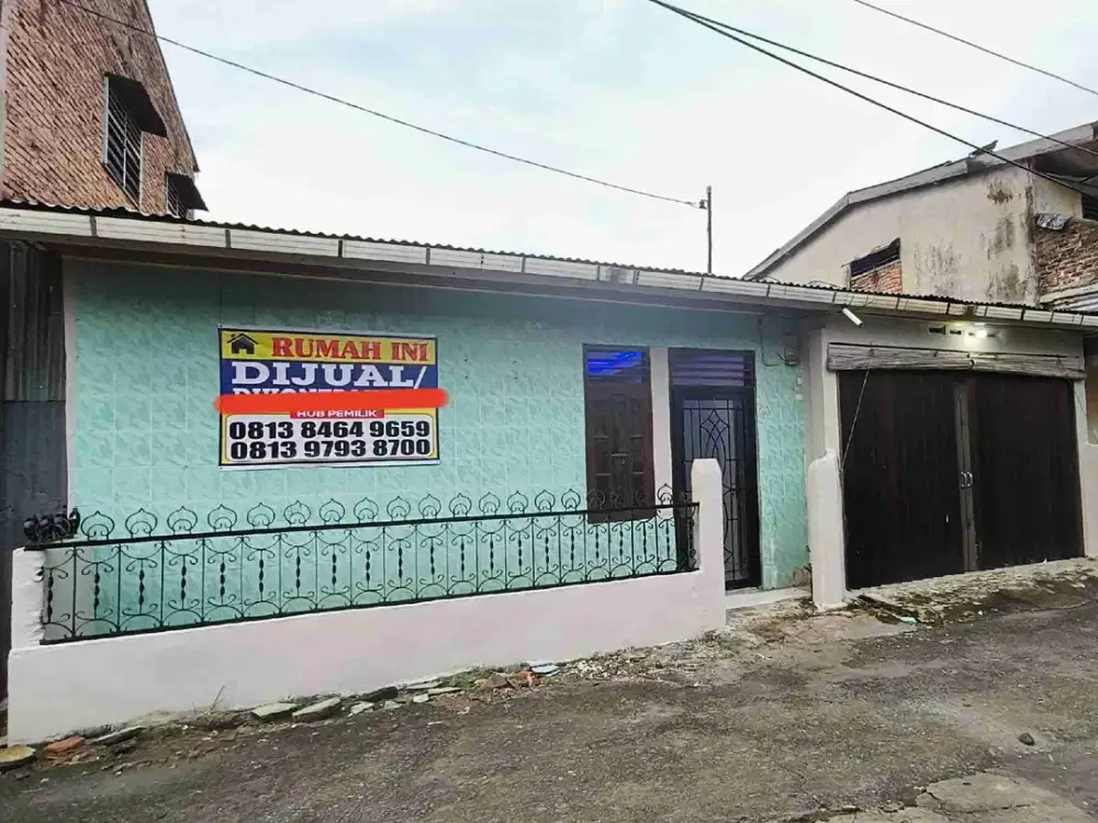 Dijual Rumah 3kt siap huni Renov di Jl bahagia Padang bulan, Medan Sumut