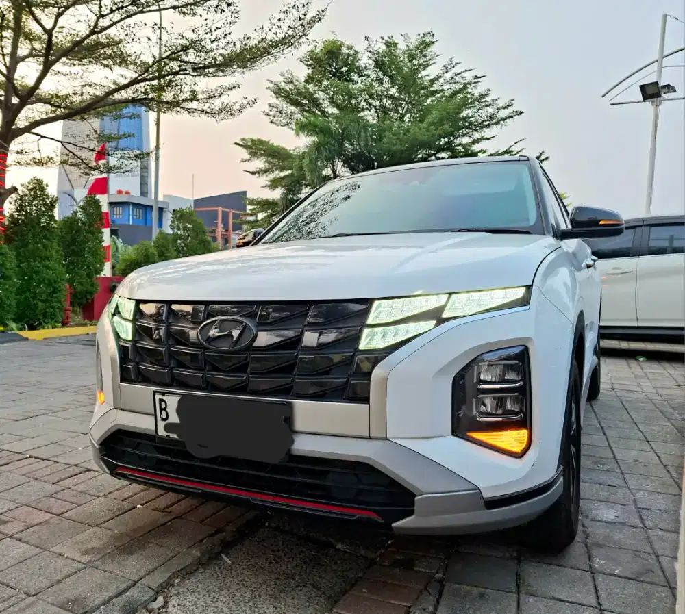Tipe tertinggi Blacktop! Hyundai Creta Two tone prime 2023 AT
