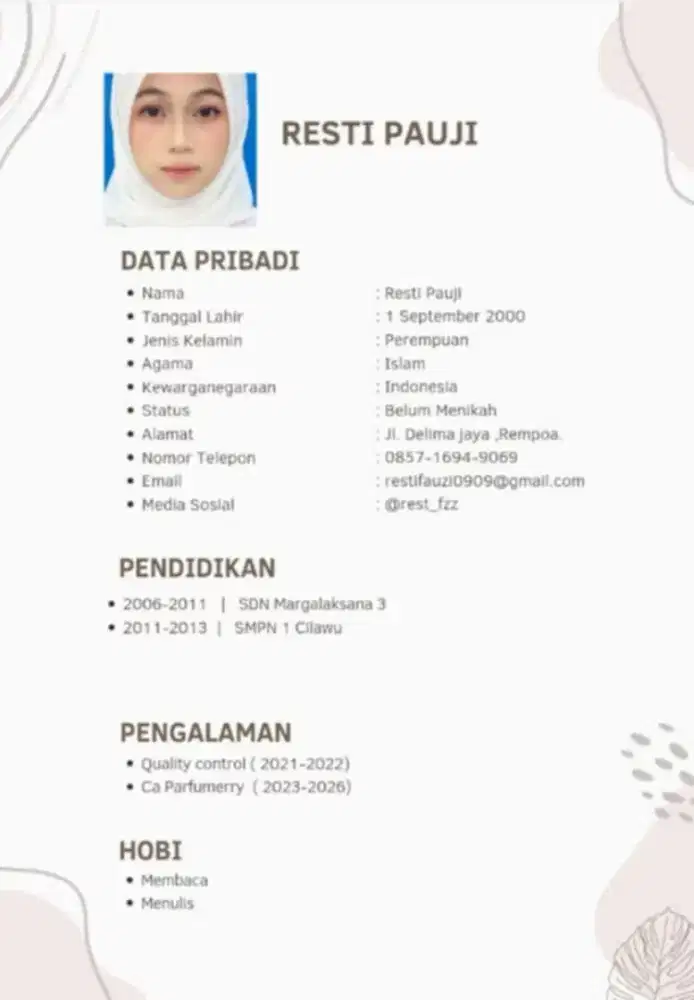 CARI PEKERJAAN.