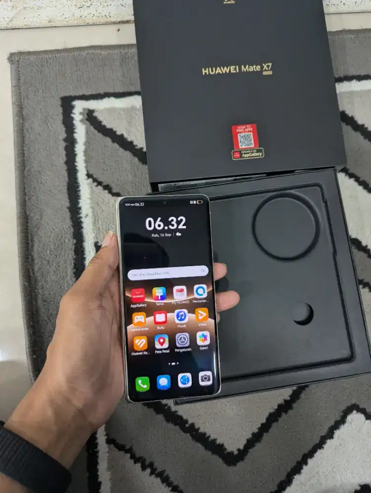 Huawei mate X7 16/512gb resmi