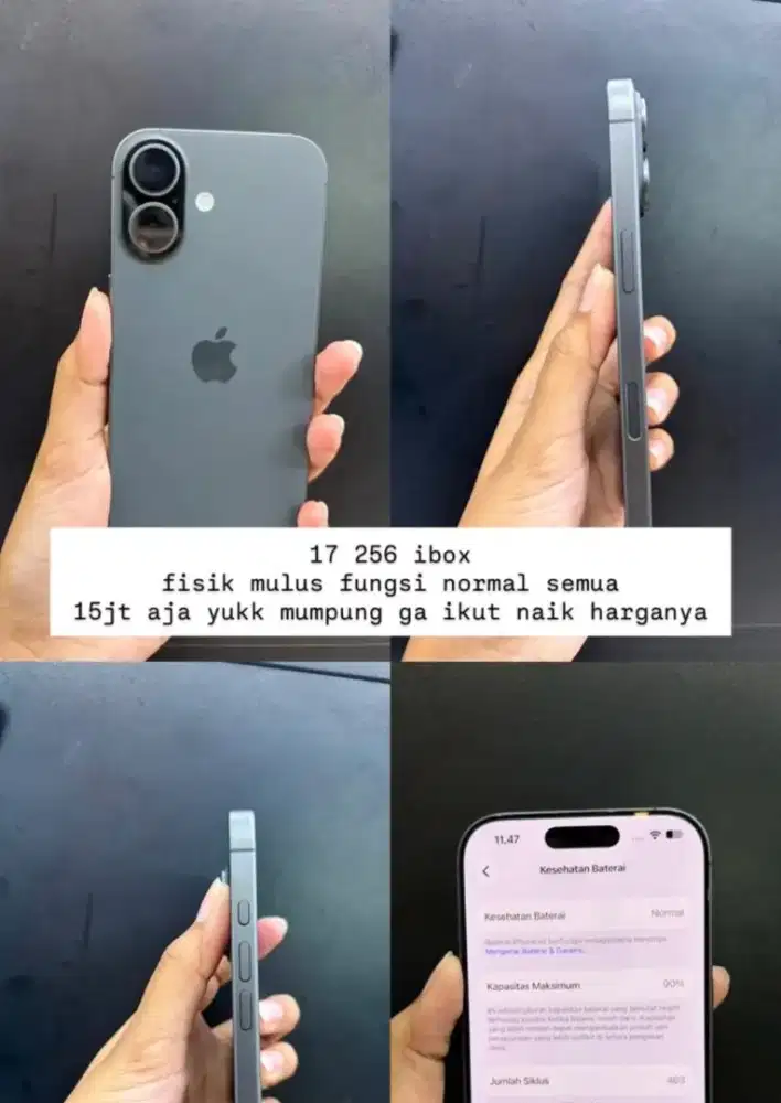 Iphone 17 256 ibox mulusss
