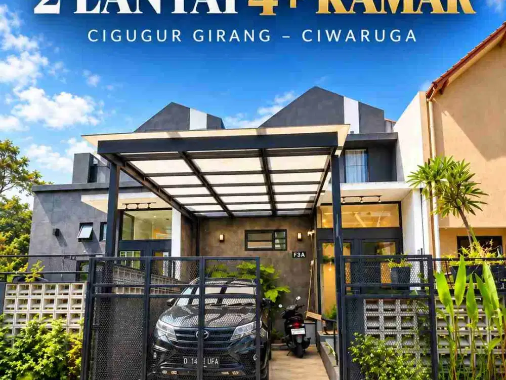 Rumah Cantik Cigugur Girang Dekat Cihanjuang, Ciwaruga Bandung