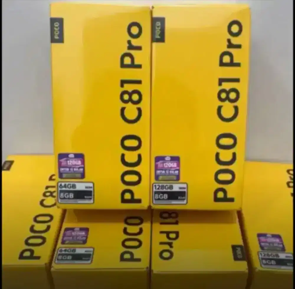 Xiaomi Poco C81 Pro 4GB+128GB BNIB Garansi Resmi Indonesia