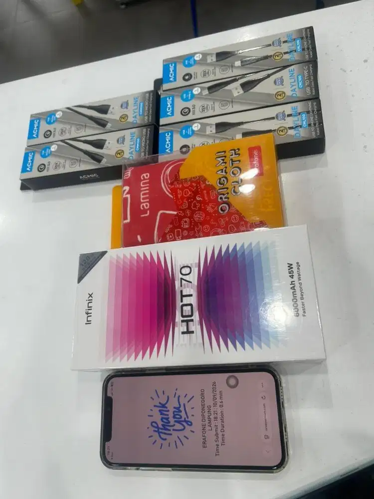 INFINIX HOT 70 (8/128) BISA KREDIT CUKUP E-KTP