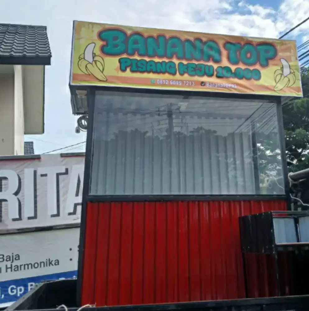 Jual gerobak jualan