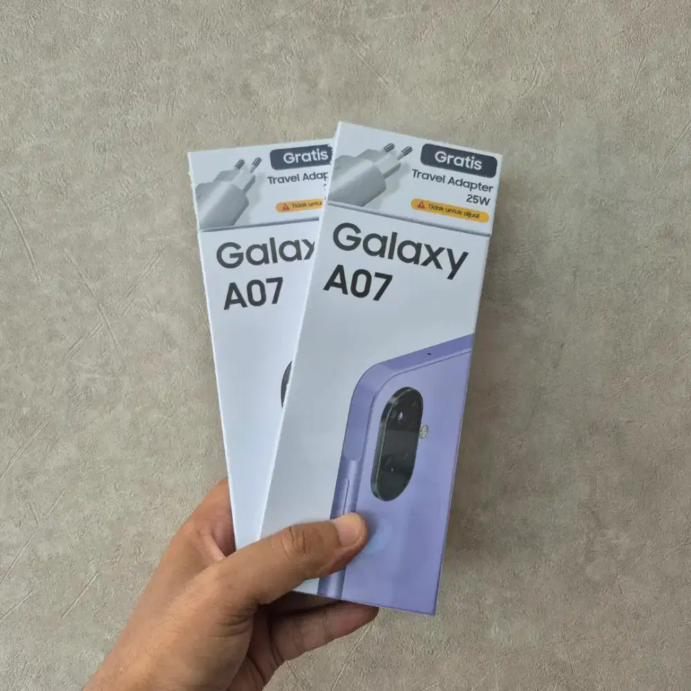 Termurah!!! Samsung A07 4/64GB garansi resmi 1 tahun