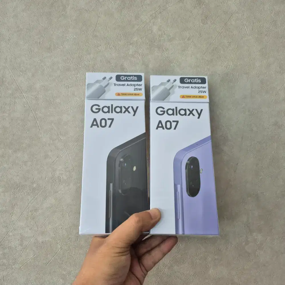 Termurah!!! Samsung A07 4/128GB garansi resmi 1 tahun