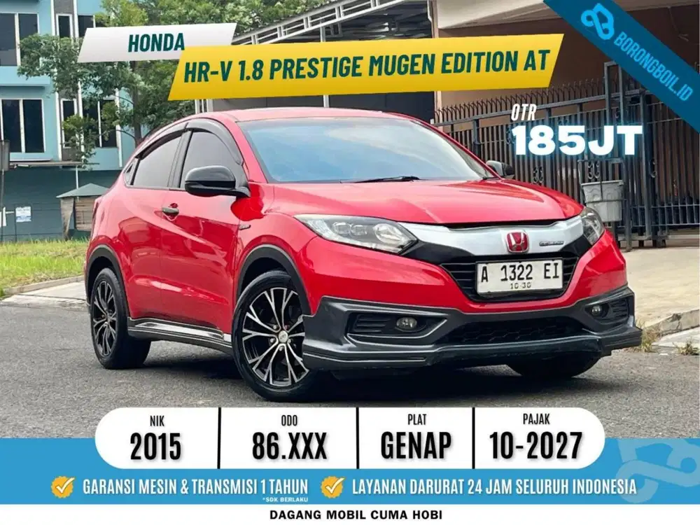[ TIPE TERTINGGI ] Honda HRV Prestige Mugen CVT 2015 Merah