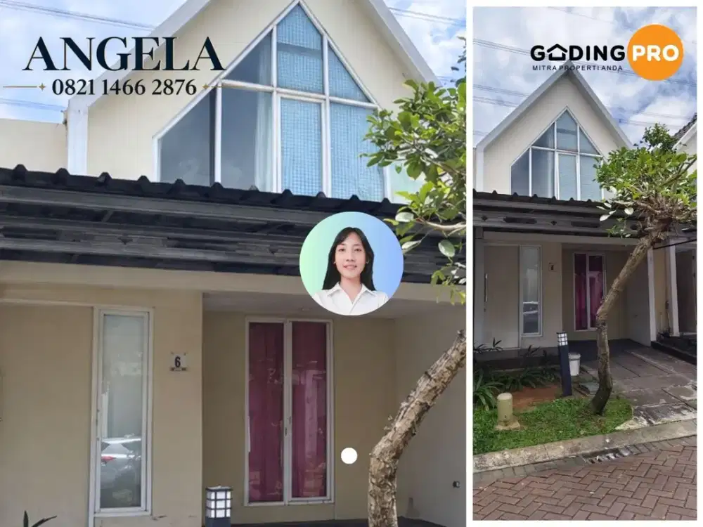 HARGA BAGUS 2 LANTAI GADING SERPONG VIRGINIA 5X8 SIAP AJB TANGERANG