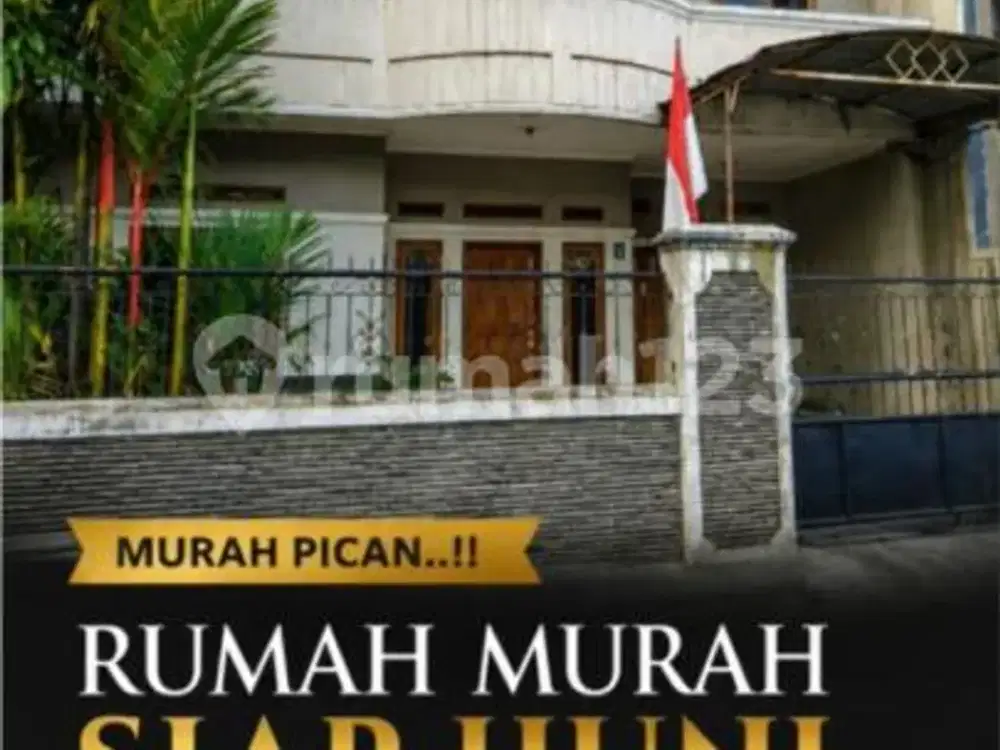 Dijual Murah Rumah 2 Lantai Siap Huni di Turangga Buah Batu Bandung