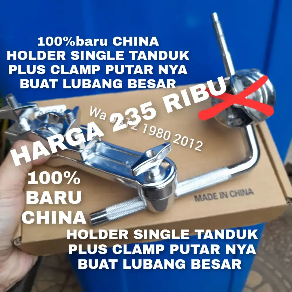 100%br STAND SPLASH CLAMP PUTAR