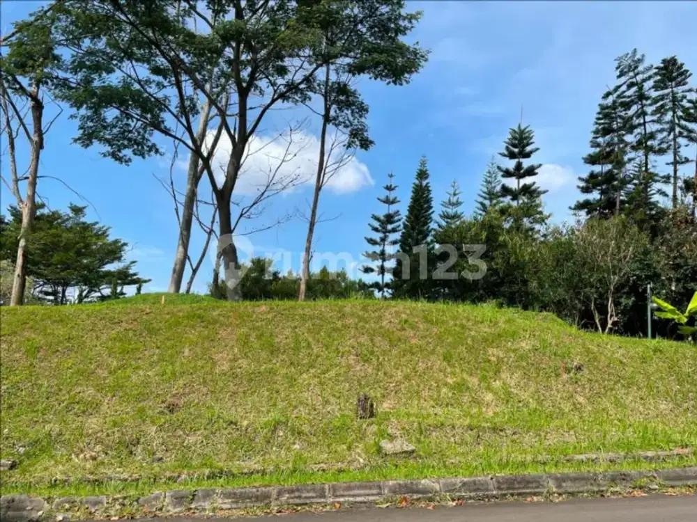 Dijual Tanah Kavling Siap Bangun Posisi Hook di Resort Dago Pakar Bandung