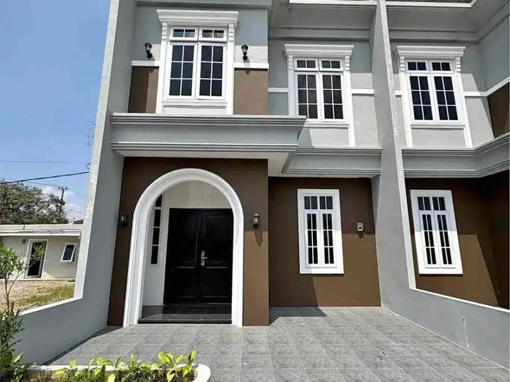 Dijual Rumah 2 Lantai Bergaya Eropa Modern Daerah STM Medan