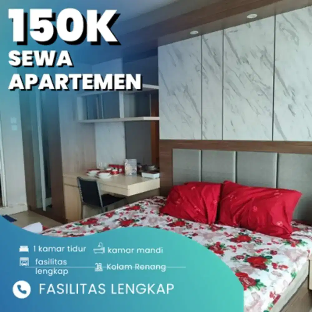 SEWA APARTEMEN TRANSIT/HARIAN SKYHOUSE BSD CITY TANGERANG TERMURAH
