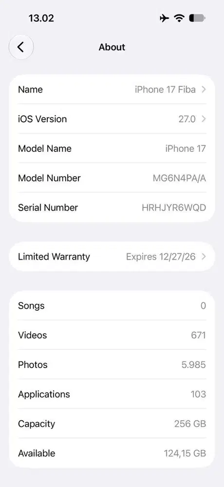 Iphone 17 256 Ibox