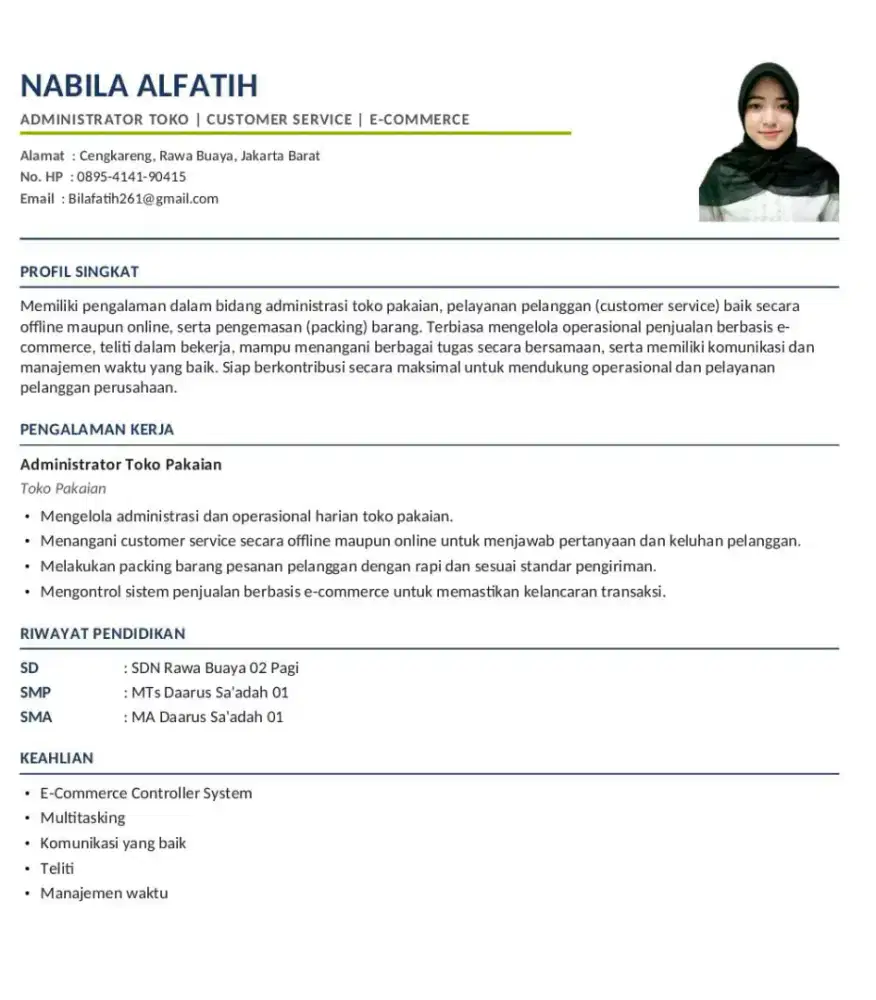 Cari kerja apa aja