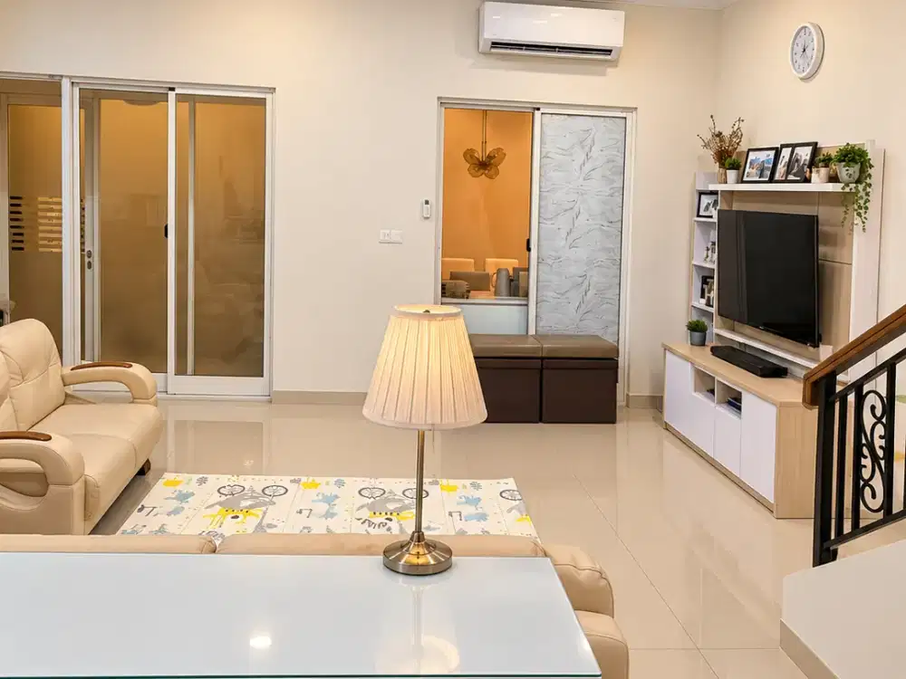 Dijual Rumah Cluster Flamingo Gading Serpong 8x16 m², 3+1 Kamar, SHM, Harga 3,25 M Nego