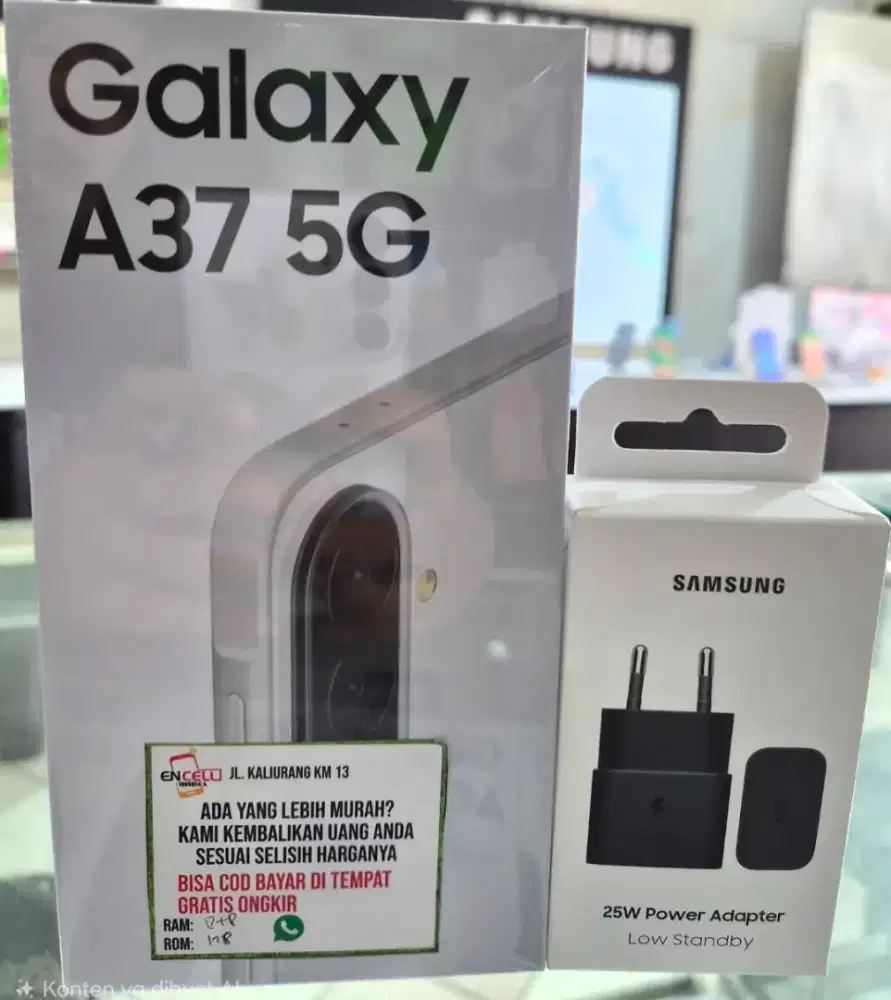 NEW SAMSUNG GALAXY A37 5G GARANDI RESMI SAMSUNG