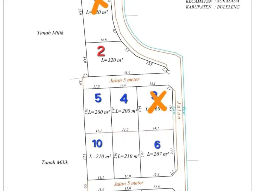 TANAH KAVLING DIJUAL – PANCASARI, BEDUGUL