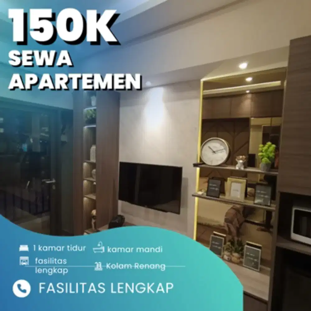 SEWA APARTEMEN HARIAN/TRANSIT SPRINGWOOD RESIDENCE TANGERANG TERMURAH