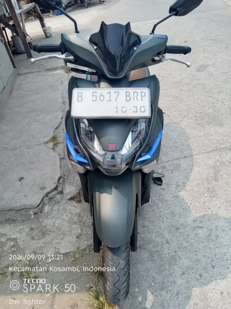 Yamaha gear ultima hybrid connected blue core hybrid fi 2025 lengkap