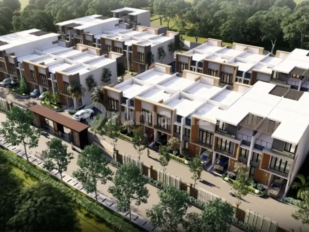 Rumah Modern dekat pintu tol  di Puri Kembangan Jakarta Barat